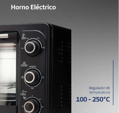 Horno Eléctrico Bgh Bhe30M19N