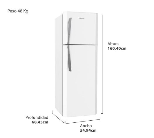 Heladera Cíclica Drean 277Lts Blanco Hdr280F00B