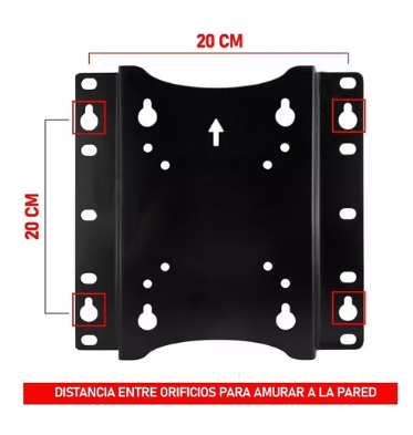 Soporte Nakan Fijo De 17&quot; - 37&quot;