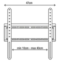 Soporte Nakan Fijo De 32&quot; A 60&quot;