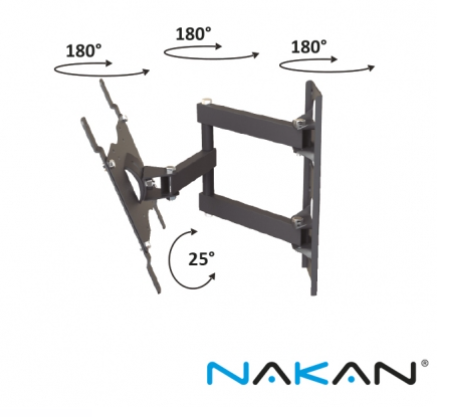 Soporte D/Brazo Movil Extensible A 32 Cm. De 10&quot; A 43&quot;