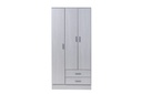 Placard Tana Piú 3ptas 2caj. 186x0.86x46.5cm