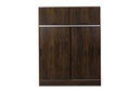 Placard Tana Piú Alti 2ptas corredizo c/baulera 220x170x54cm