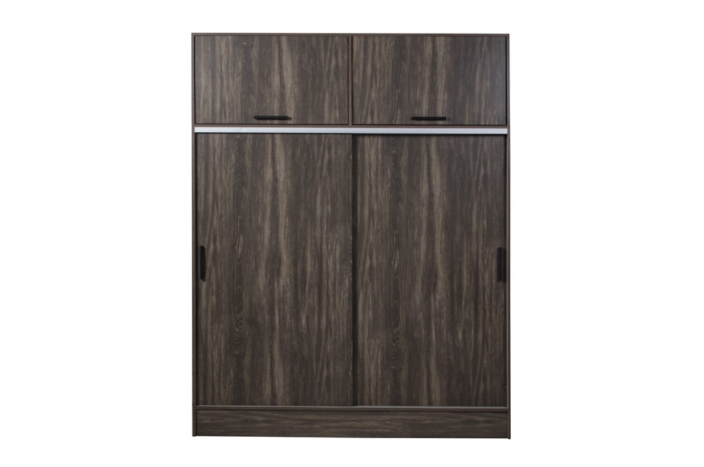 Placard Tana Piú Alti 2ptas corredizo c/baulera 220x170x54cm