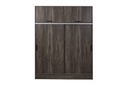 Placard Tana Piú Alti 2ptas corredizo c/baulera 220x170x54cm