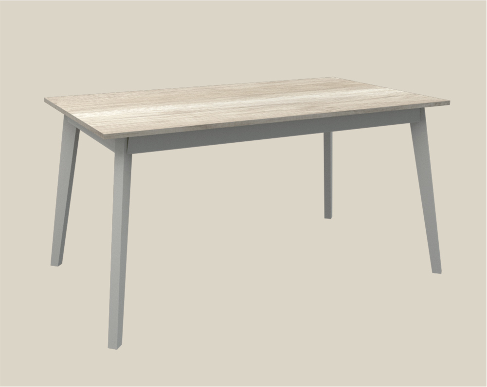 Mesa Artica 1.50 X 0.85 Blanco / Helsinsky