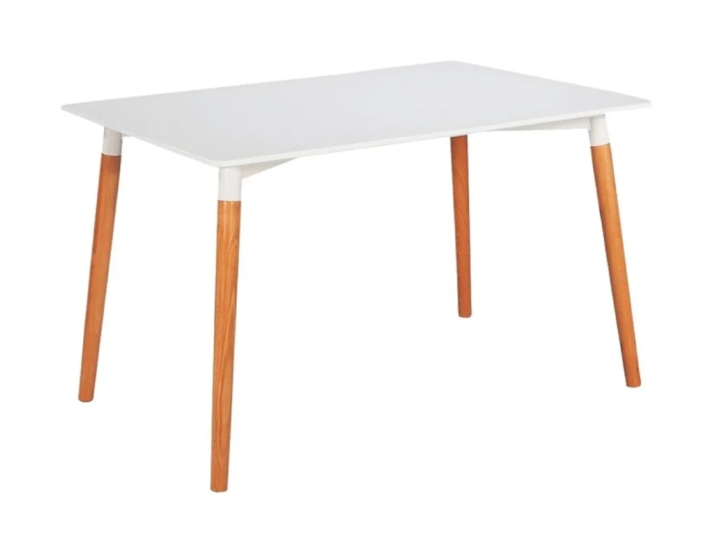 Mesa Eames Lustre Blanco 140X80