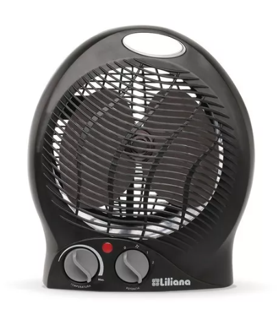 &quot;D&quot;- Caloventor &quot;Minisol&quot; 1000/2000W Color Negro