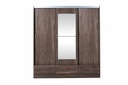 (D) - Placard Tana Plus corredizo 3Ptas 3Caj c/espejo