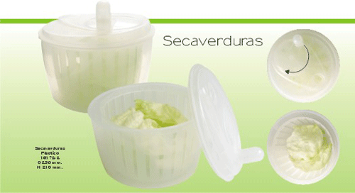 [16172-2] Secaverduras Plastico