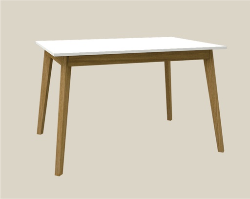 [301000102] Mesa Artica 1.20 X 0.85 Roble / Blanco