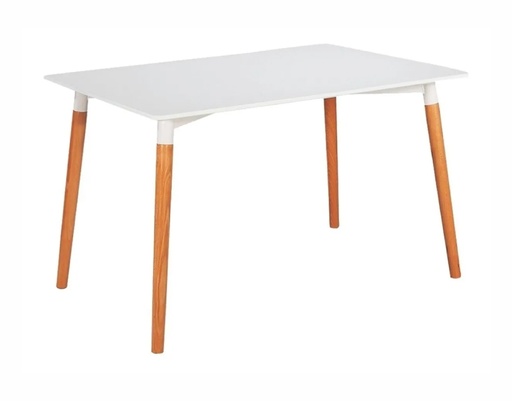 [801307] Mesa Eames Lustre Blanco 140X80