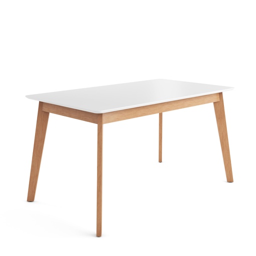 [400379] Mesa Fija  Hedda  1,50 Roble Leriex/Blanco