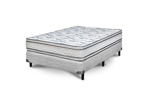 [BA46485] Colchon + Sommier Gran Sueño Feliz Europillow 2 plazas