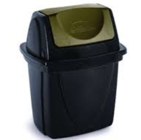 [3484] Basurero Ecoblack Vaiven 4,9 L