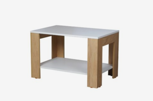 [35510956] Mesa De Centro Calabria Hickory/Blanco