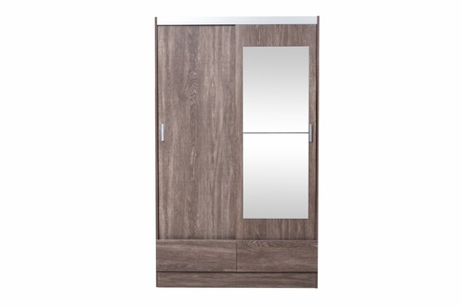 (D) - Placard Tana Plus corredizo 2 Ptas 2 C  c/espejo